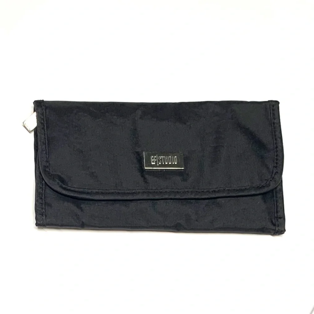 EF Studio Makeup Brush Travel Pouch Trifold Cosmetic Organizer